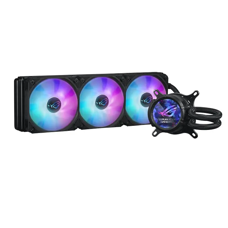 Система водяного охолодження Asus ROG Strix LC III 360 ARGB LCD (90RC00W1-M0UAY0) - фото 9