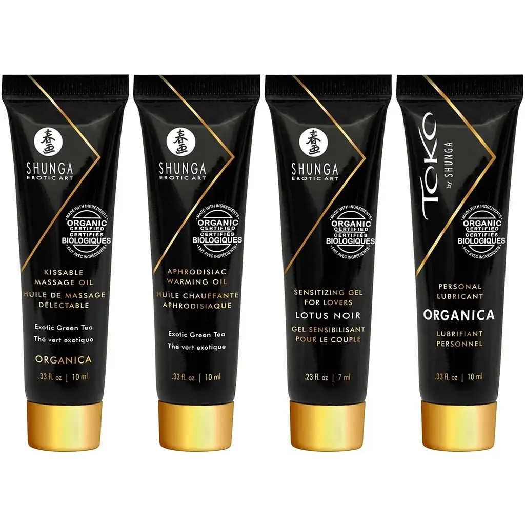 Набір інтимної косметики Shunga Geisha Secrets Organica Exotic Green Tea - фото 3