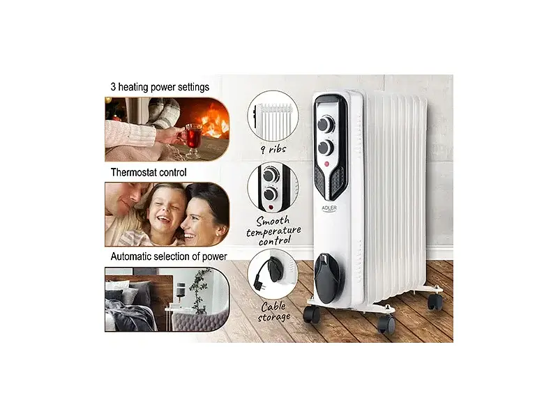 Обігрівач Adler AD 7816 - фото 9