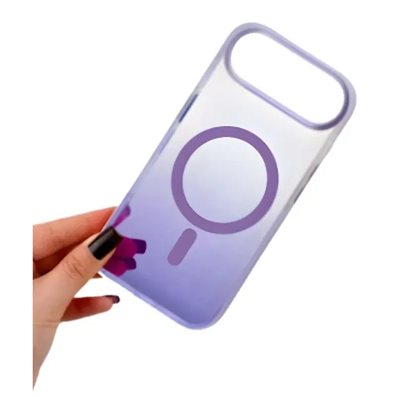 Чохол до мобільного телефона BeCover FIBRA Shock-Proof MagSafe Apple iPhone 17 Air Light Purple (715456) - фото 4