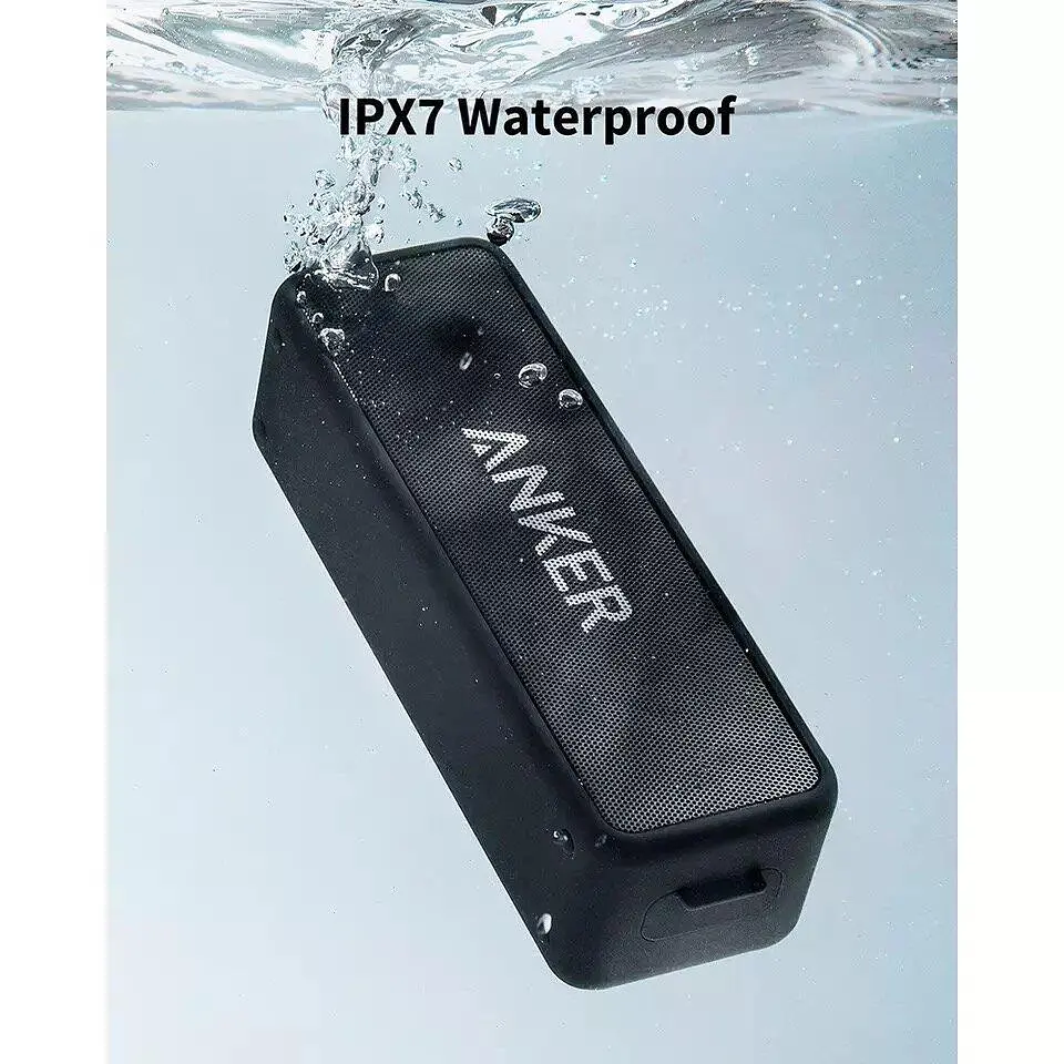 Беспроводная портативная акустика Anker Soundcore 2 (A3105016) черная матовая - фото 5
