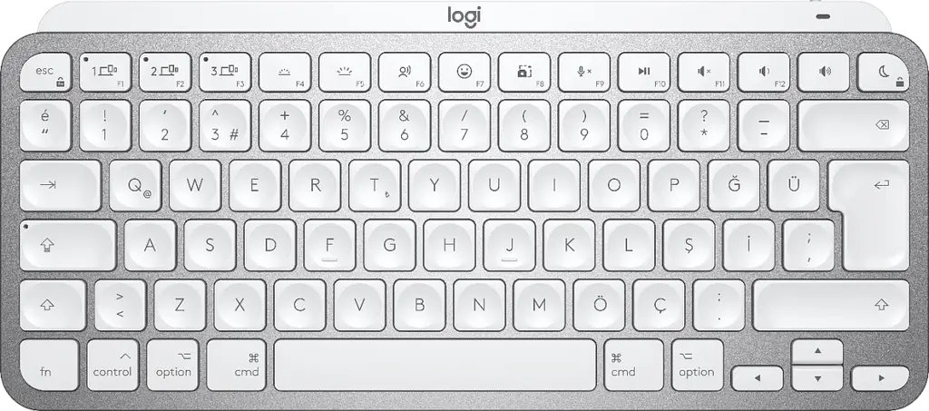 Клавіатура бездротова Logitech MX Keys Mini for Mac Gray (920-012652) - фото 4