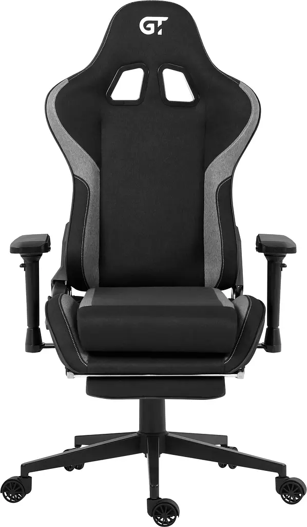 Геймерське крісло GT Racer X-2308 Fabric Blac)/Gray (X-2308 Fabric Black/Gray) - фото 9