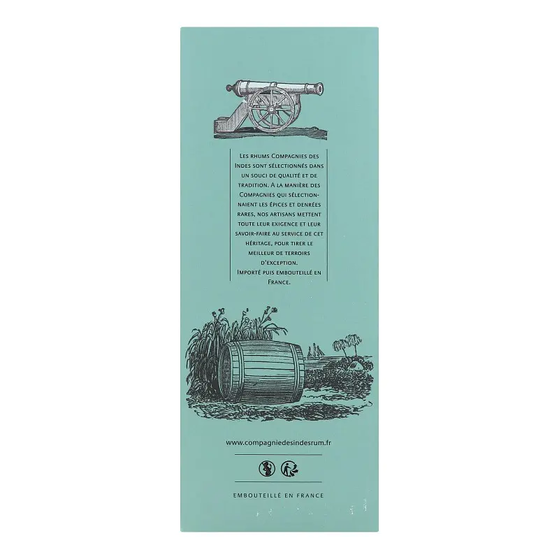 Ром Compagnie des Indes SingleCask JamaicaSecr 9 y.o. 43% 0.7 л  - фото 4
