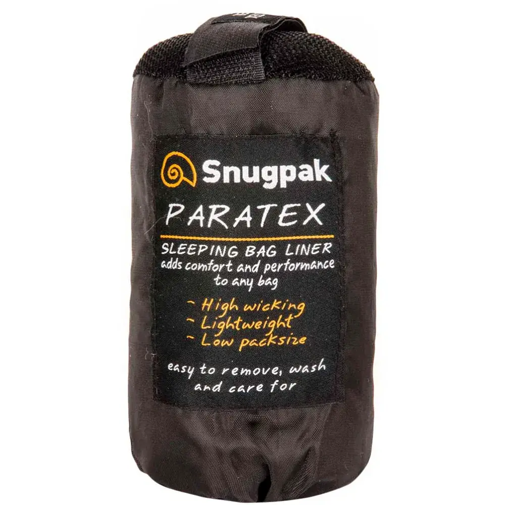 Вкладиш в спальний мішок Snugpak Paratex Liner Black - фото 3