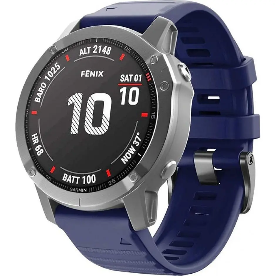 Ремінець ArmorStandart Silicon для Garmin 26mm Dark Blue (ARM60804) [141548] - фото 2