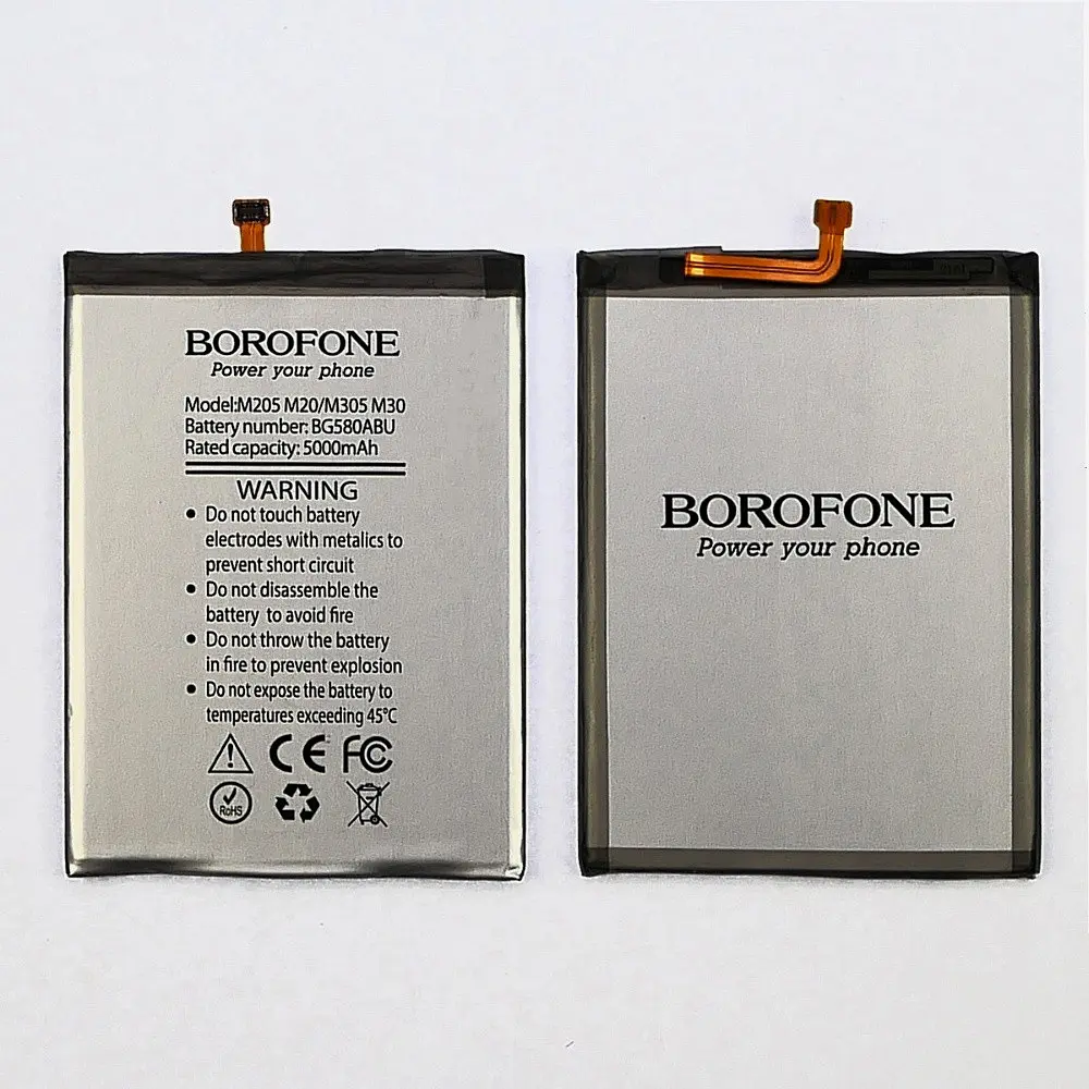 Акумулятор Borofone EB-BG580ABU Samsung M205 M20/ M305 M30 - фото 2