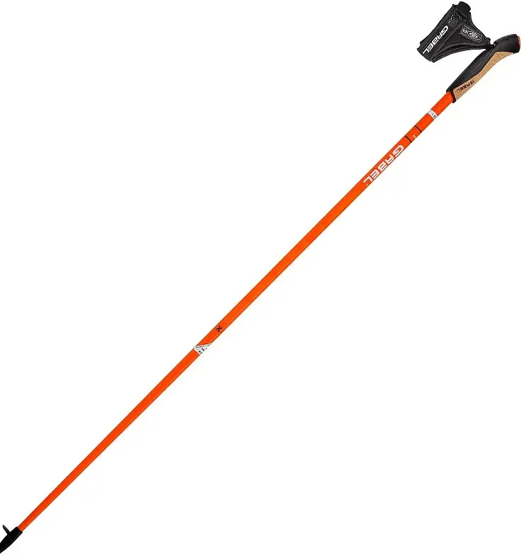 Палиці для скандинавської ходьби Gabel X-1.35 Active Knife Red/Orange 120 (7009361151200) (DAS302697) - фото 5
