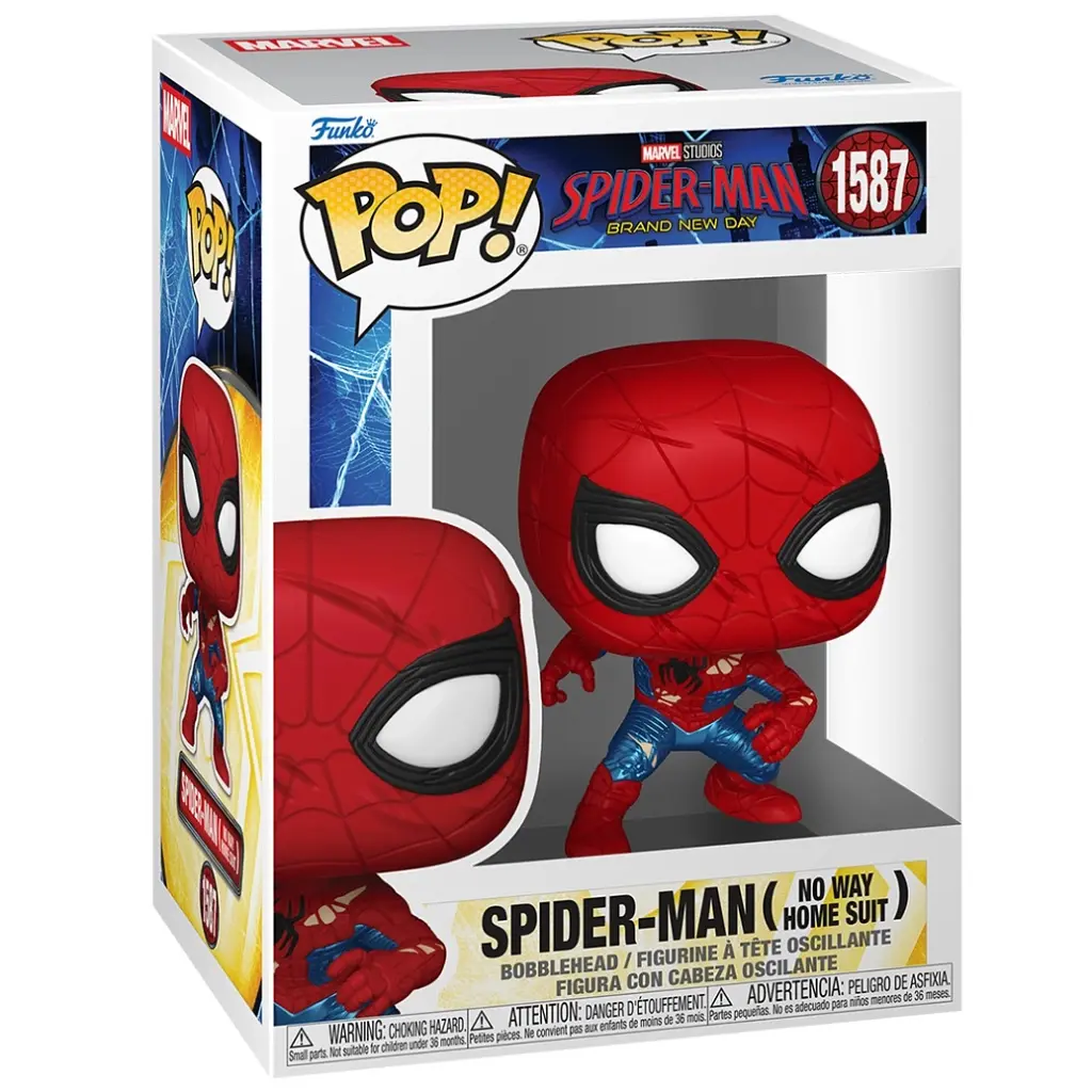 Фігурка Funko Pop серії Людина-павук: Абсолютно новий день - Людина-павук (після битви) (83964) - фото 2