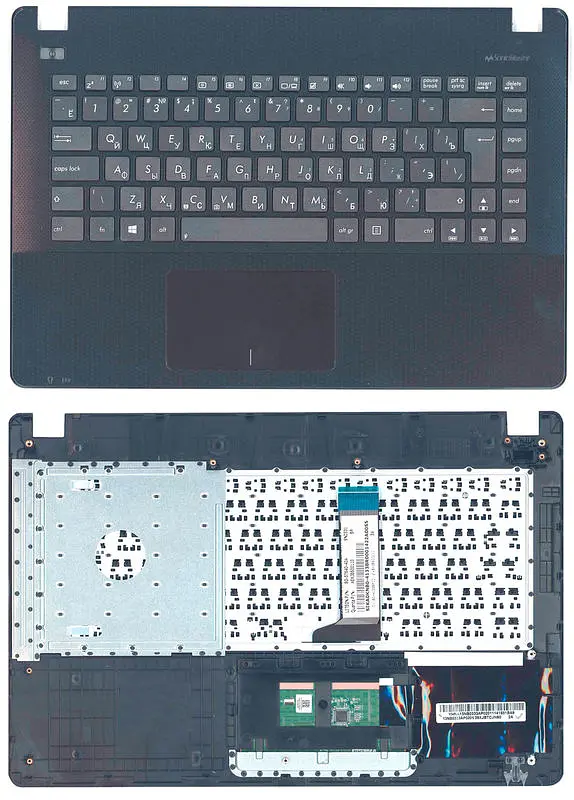 Клавіатура для ноутбука Asus (X451) Black, (Black TopCase) - фото 3