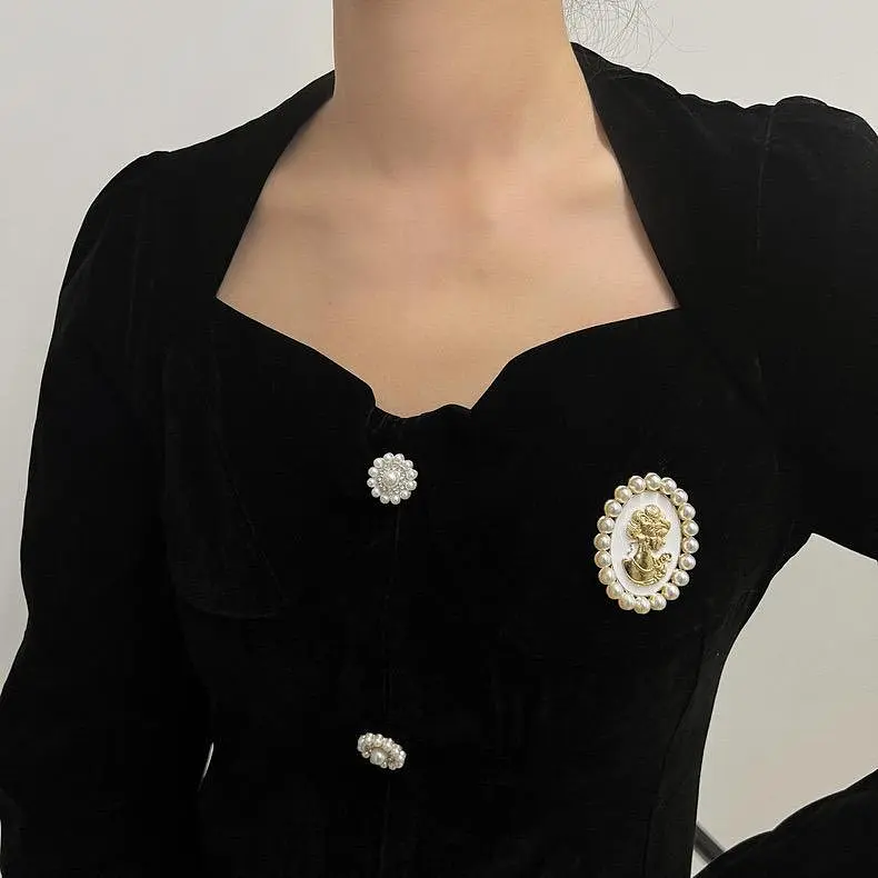 Брошь Силуэт барокко (84946810) - фото 3