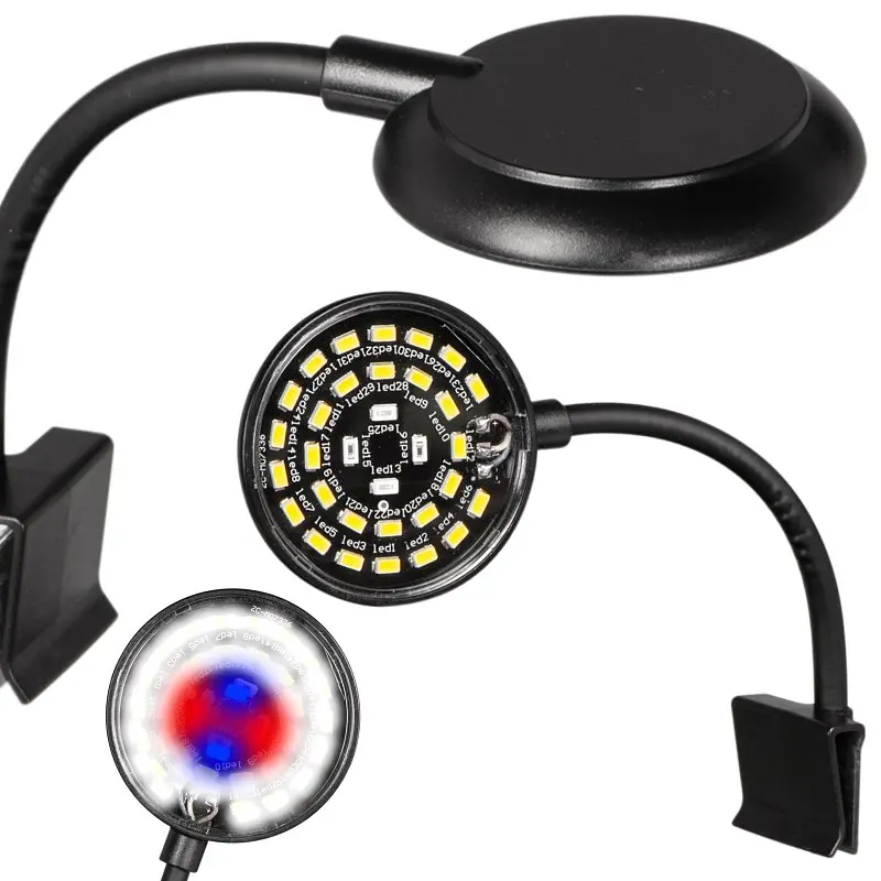 Світильник LED Kruger Meier Velluto S-Line Black 7W для акваріумів 10-40 літрів та рослин - фото 6