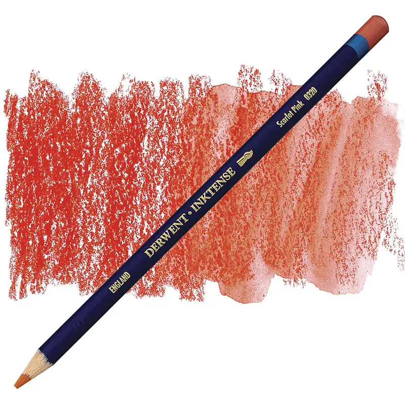 Олівець чорнильний Inktense (0260), Помаранчевий палений, Derwent