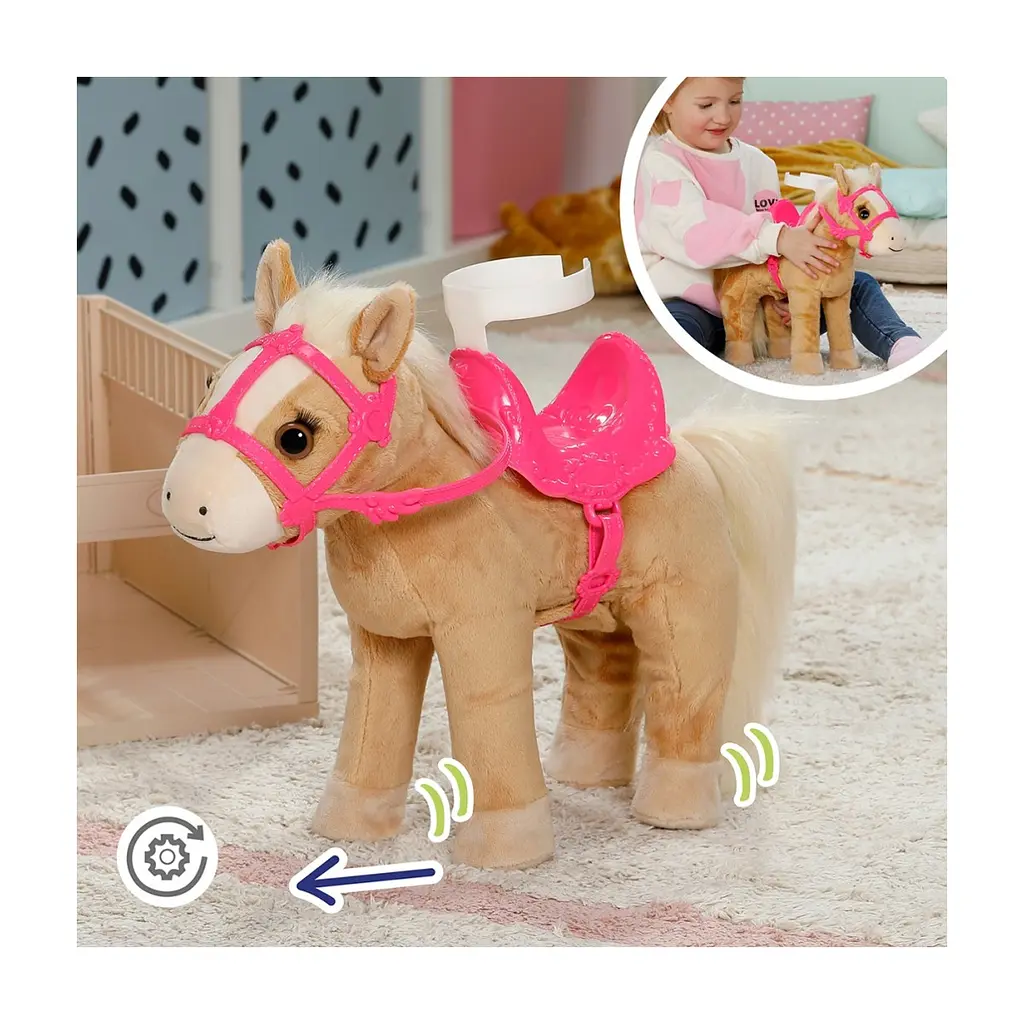 Інтерактивна іграшка Baby Born Конячка К'юті (звук) (840092) - фото 6