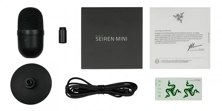 Микрофон Razer Seiren mini (RZ19-03450100-R3M1) [67626] - фото 6