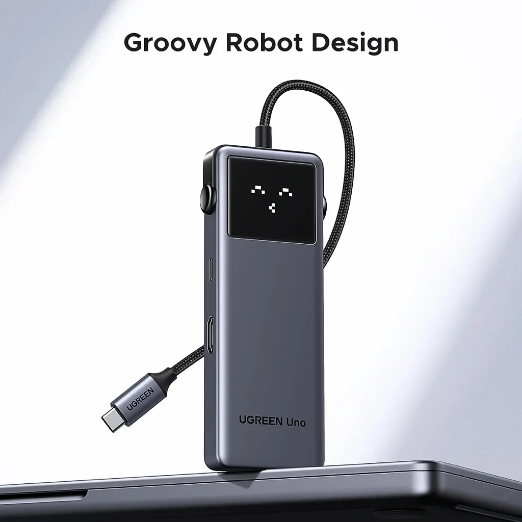 Док-станція USB3.2 Type-C --> HDMI 4K60Hz/2xUSB-А 3.2/2xUSB-C 3.2/PD 100W 6-in-1 CM888 Ugreen - фото 4