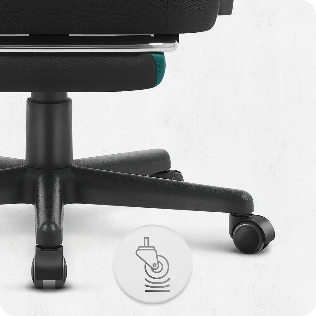 Кресло Cabro C504 Black-Green ткань - фото 7