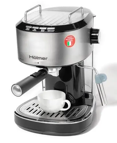Кавоварка HCM-105 Silver 850W Holmer teh0020742 - фото 4