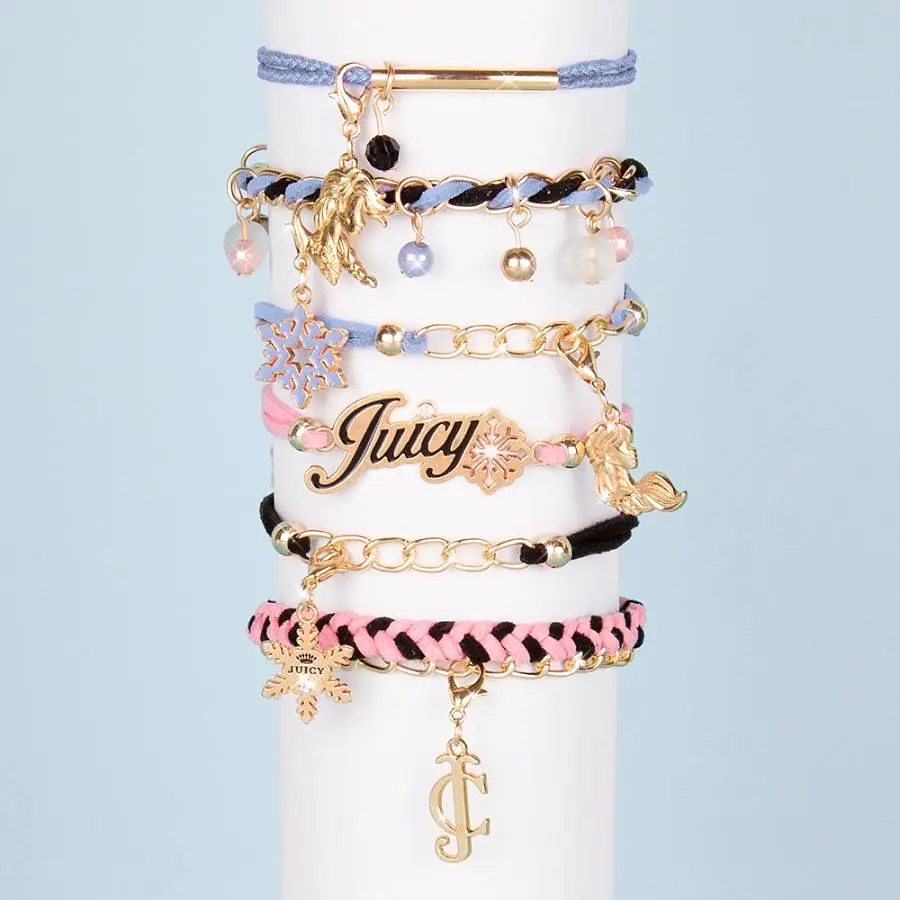 Набір для творчості Make it Real Disney&Juicy Couture Створення шарм-браслетів Крижане серце (MR4441) - фото 3