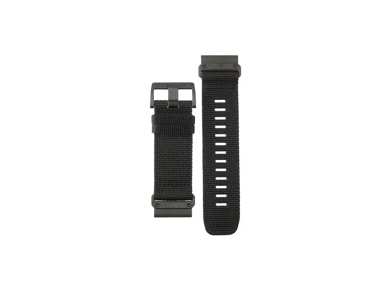 Ремінець Garmin QuickFit 26 Watch Bands Tactical Black Nylon (010-13010-00) - фото 2