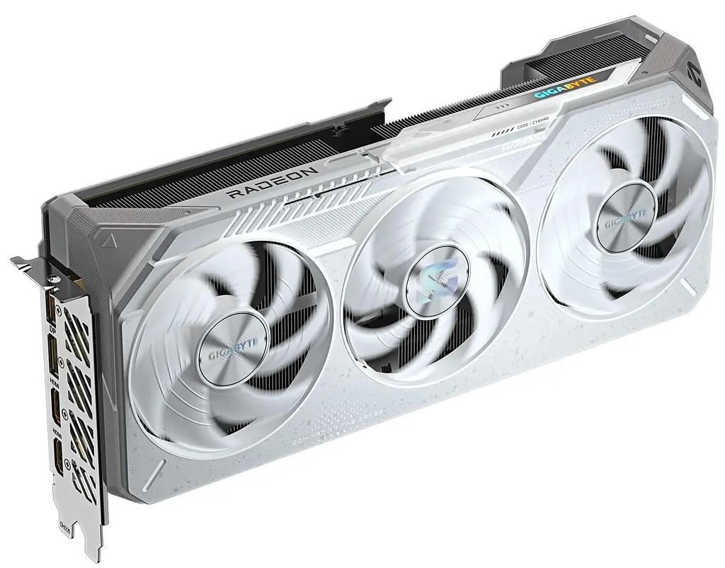 Видеокарта Gigabyte AMD Radeon RX 9070 XT 16GB GAMING OC ICE (GV-R907XGAMINGOCICE-16GD) (GDDR6, 256 bit, PCI-E v5.0 x16) - фото 2