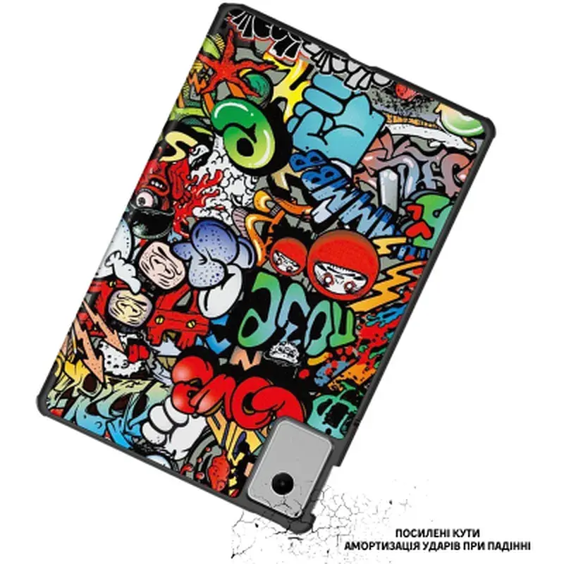 Чохол до планшета BeCover Smart Case Lenovo Idea Tab Plus 12.1" Graffiti (715087) - фото 4