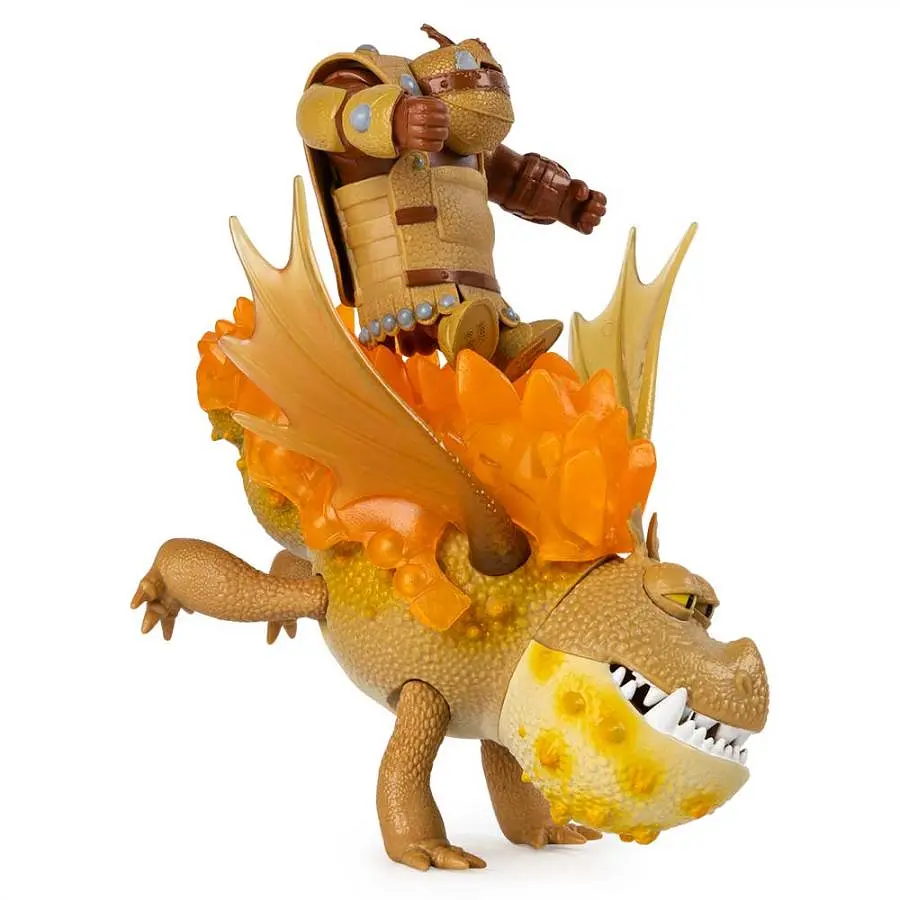 Игровой набор Dragons Как укротить дракона 3: дракон Сарделька и всадник Рыбоног (SM66621/6356) - фото 4