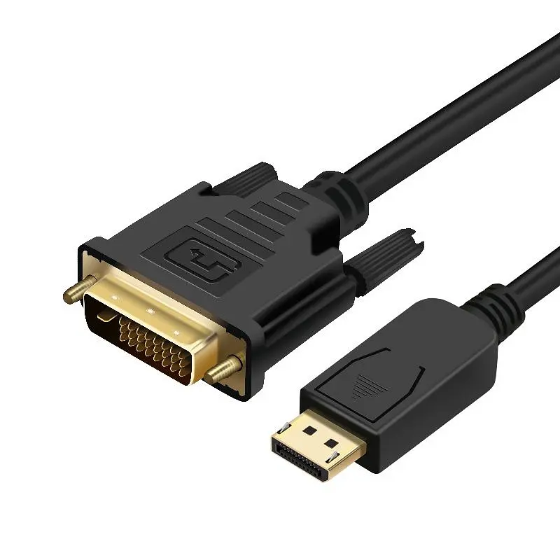 Кабель Prologix DisplayPort - DVI (M/M), 1 м, Black (PR-DP-DVI-P-04-30-1m) - фото 4