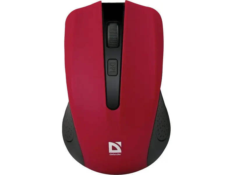 Миша Defender Accura MM-935 Wireless Red (52937) - фото 2
