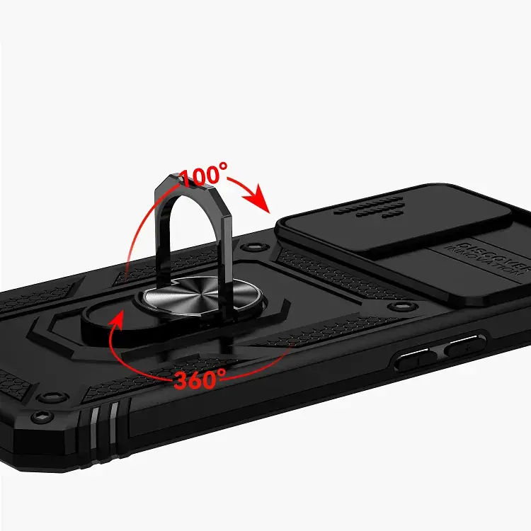 Панель BeCover Military для Motorola Moto G72 Black (709095) - фото 2