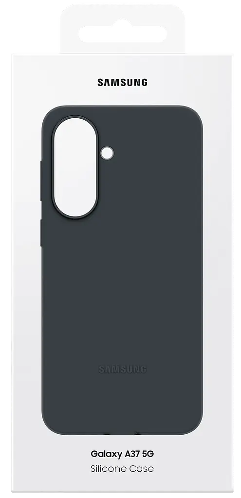 Чохол Samsung A37 Silicone Case EF-PA376CBEGWW Black (7255138) - фото 3