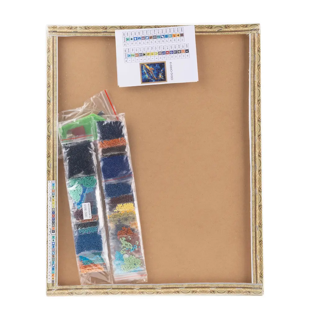 Набор с алмазной мозаикой "Касатка" 40*50 см, IDEA2-CK6519, ТМ "99IDEAS" - фото 7