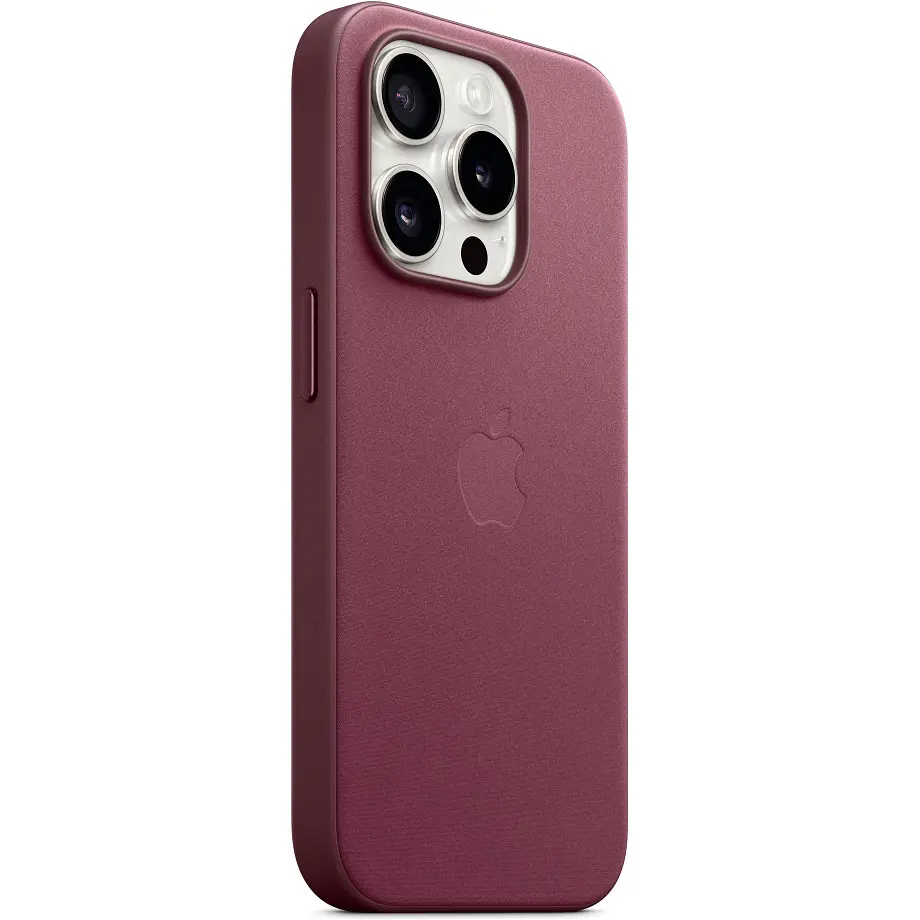 Чохол Apple FineWoven Case with MagSafe для iPhone 15 Pro Mulberry (MT4L3ZM/A) [92960] - фото 2