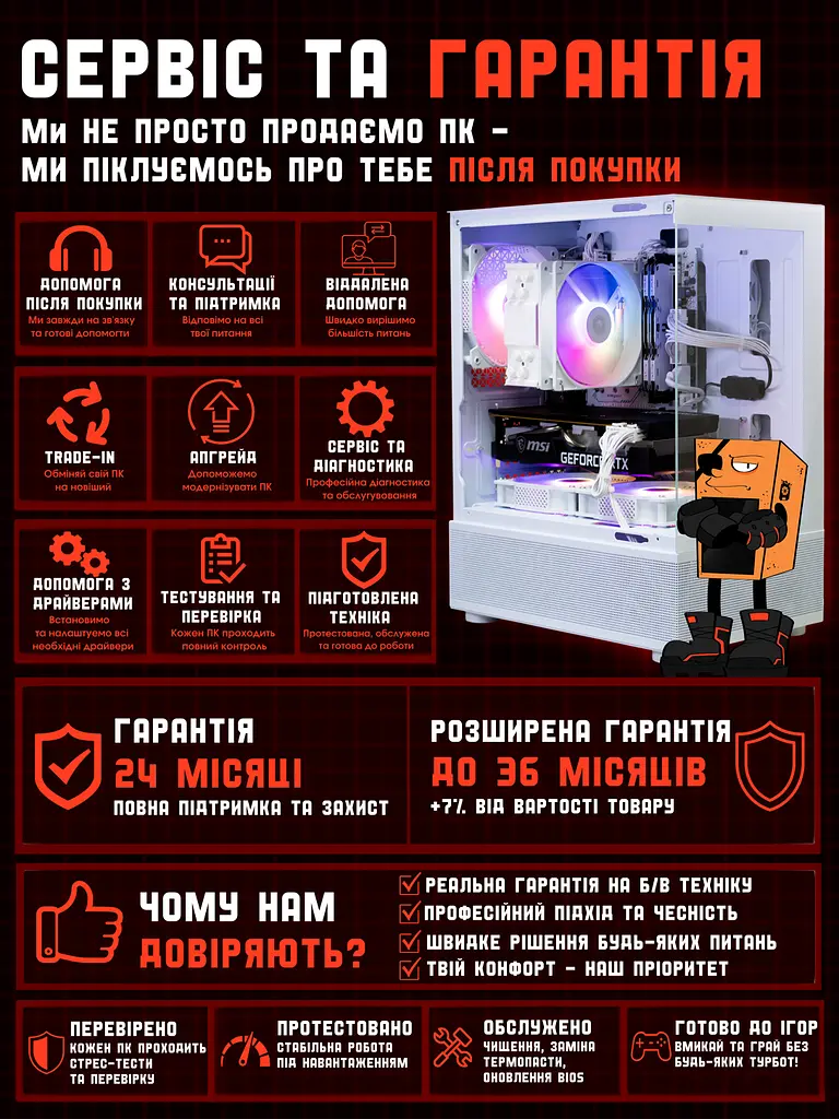 Ігровий ПК Sombra (RTX 3060 Ti 8GB / Ryzen 5 5500 / 16GB DDR4 / SSD 512GB) - фото 8