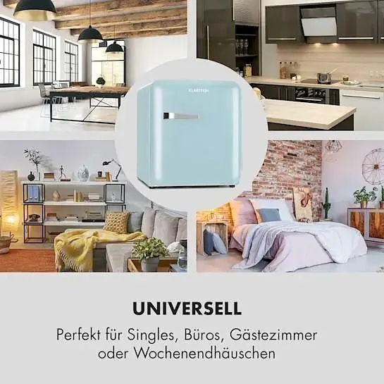 Холодильник в ретро стилі Klarstein Audrey 48л (10033346) - фото 3