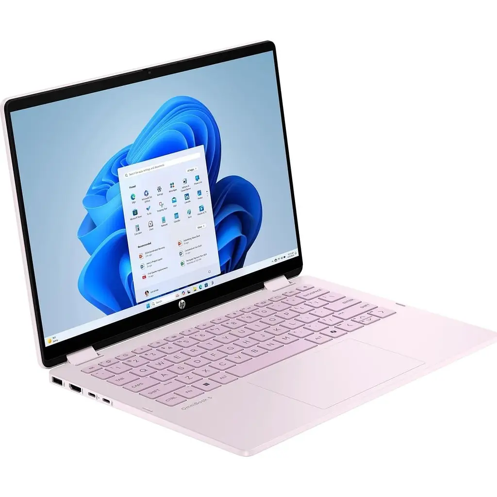 Ноутбук HP 14 OmniBook 5 Flip 14-fp0035ua/Intel C5-120U/16GB/1TB/Intel Graphics/DOS/Powder Pink (D16H7EA) - фото 2