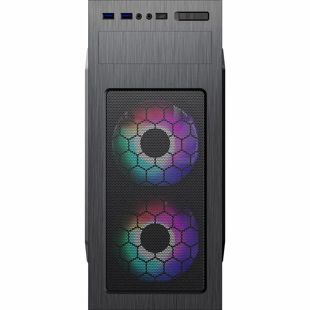 Корпус GameMax MT525-2U3TYC-500B (MT525-2U3TYC-500B) Без БП - фото 2
