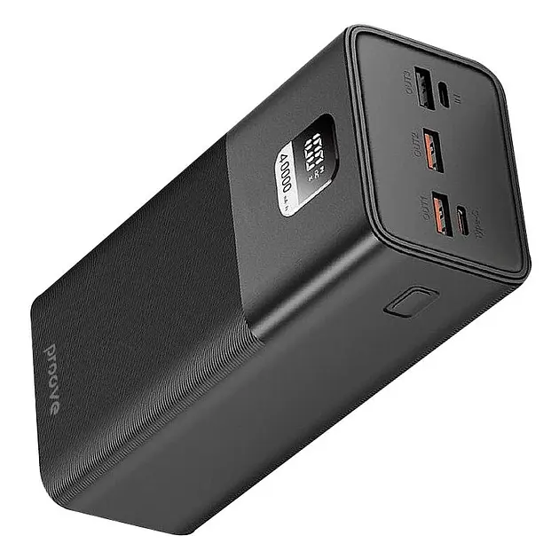 Зовнішній портативний акумулятор Proove Giant Lite 40000mAh 22.5W (PBGI99320001) чорний - фото 2