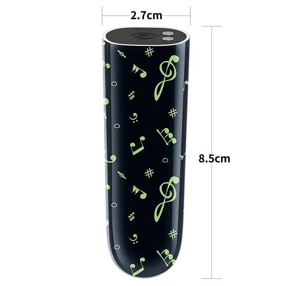 Вібропуля Rechargeable Glow-in-the-dark Music Massager - фото 3
