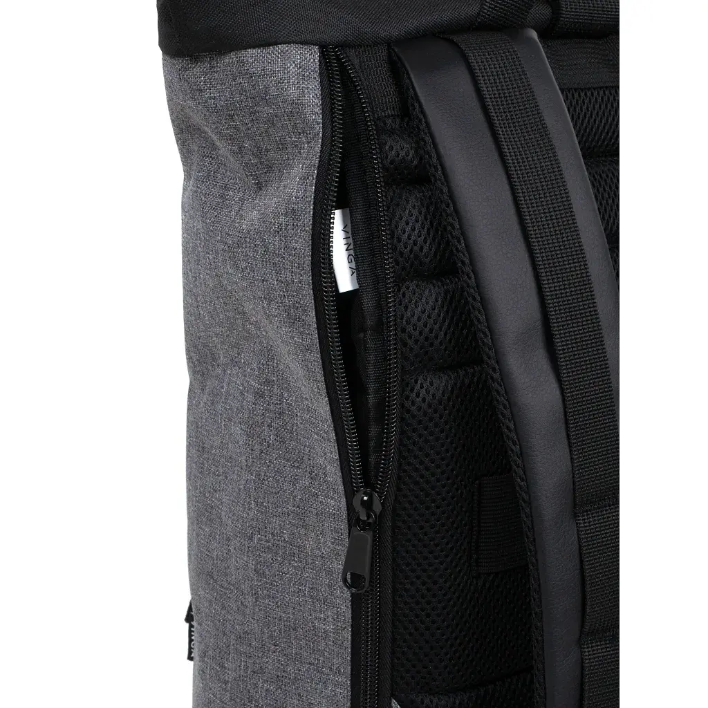 Рюкзак для ноутбука Vinga 15.6" NBP815 Roll Top (NBP815BK) - фото 7