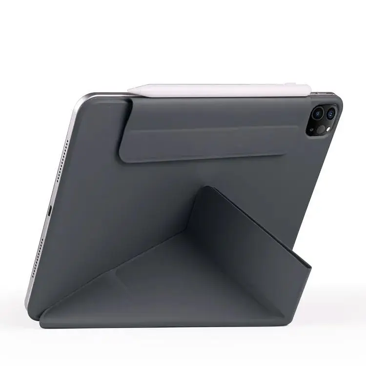 Обложка BeCover Ultra Slim Origami Magnetic с креплением Apple iPad Pro 12.9 2020/2021/2022 Black (712965) - фото 3
