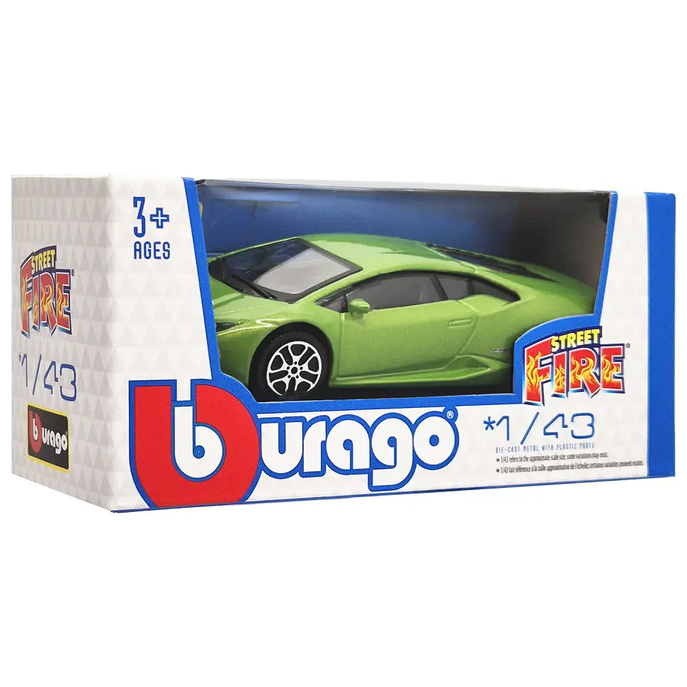 Колекційна автомодель Lamborghini Huracan LP 610-4 18-30010B-13 масштаб 1:43 - фото 2