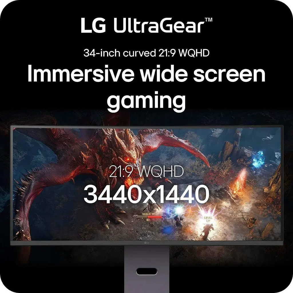 Монітор LG 34GP63AP-B (34GP63AP-B.AEU) - фото 9