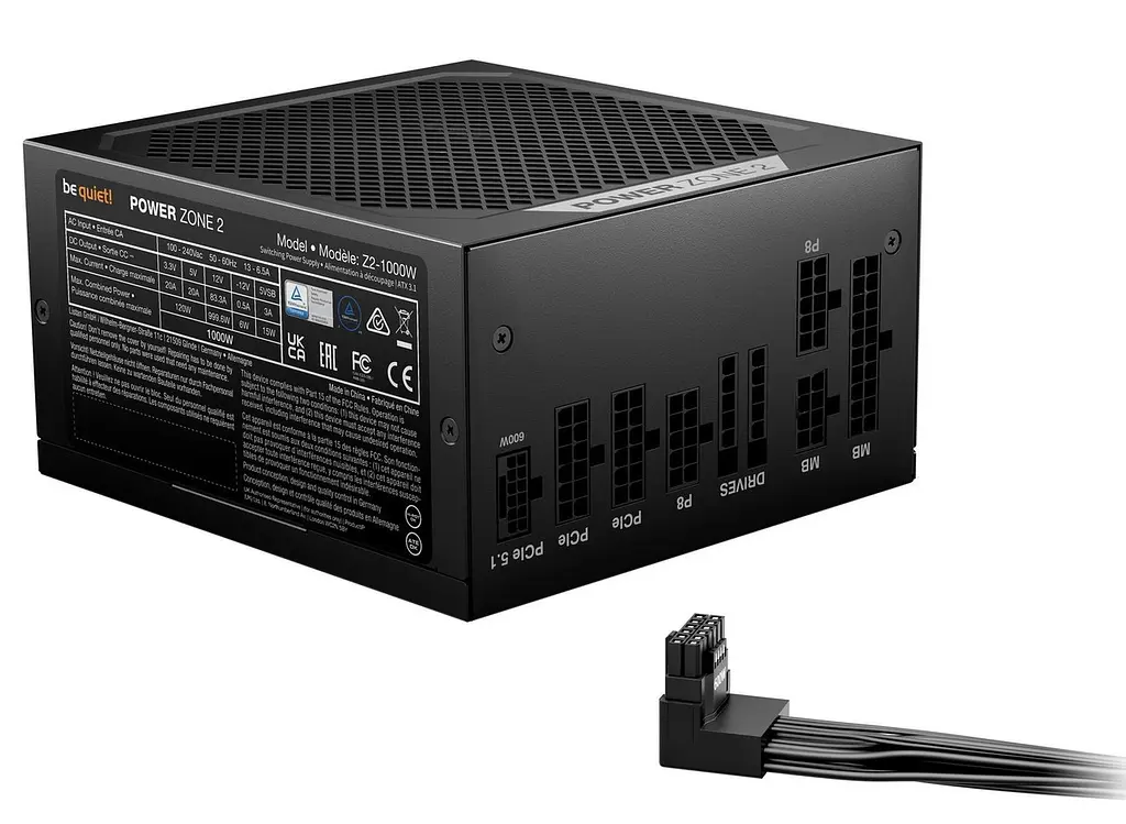 Блок живлення be quiet! Power Zone 2 1000W (BP008EU) - фото 4