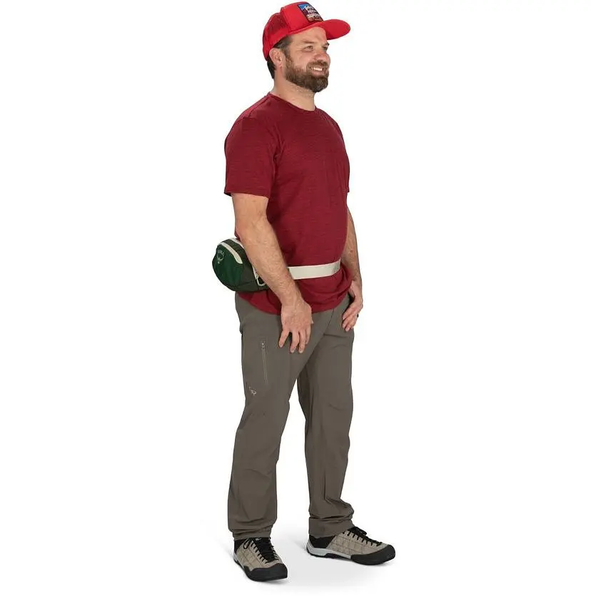 Сумка поясная Osprey Daylite Waist зеленая - фото 6