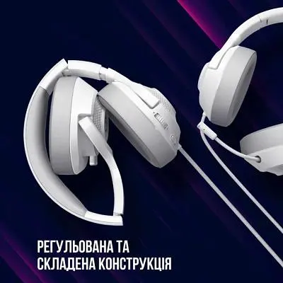 Наушники Lorgar Noah 101 Gaming 3.5 мм White (LRG-GHS101W) - фото 6