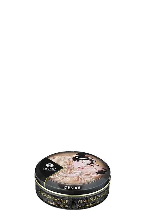 Массажная свеча Shunga Massage Candle с ароматом ванили, 30 мл - фото 2