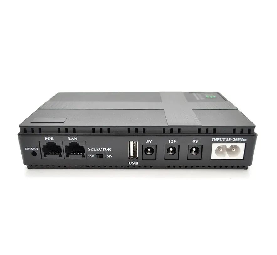 UPS ДБЖ безперебійне живлення для роутера/комутатора/PON/POE, 5/9/12V 2A, Voltronic 36DC 36W 10400mAh - фото 2