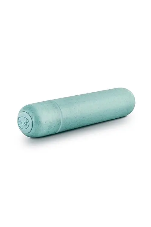 Мини-вибратор Blush Gala Eco Bullet, 6.5 см (голубой) - фото 2