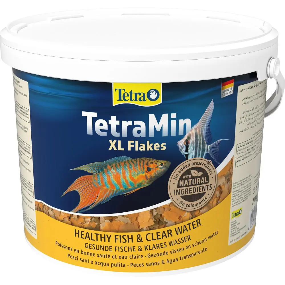 Корм Tetra Min XL Flakes Granules для акваріумних рибок в пластівцях 10 л/2.1 кг - фото 8